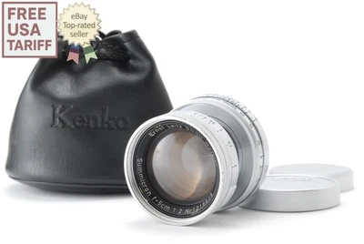 [Presque comme neuf] Objectif Leica Leitz Summicron 5cm 50mm f/2 pliable... - Photo 1/4