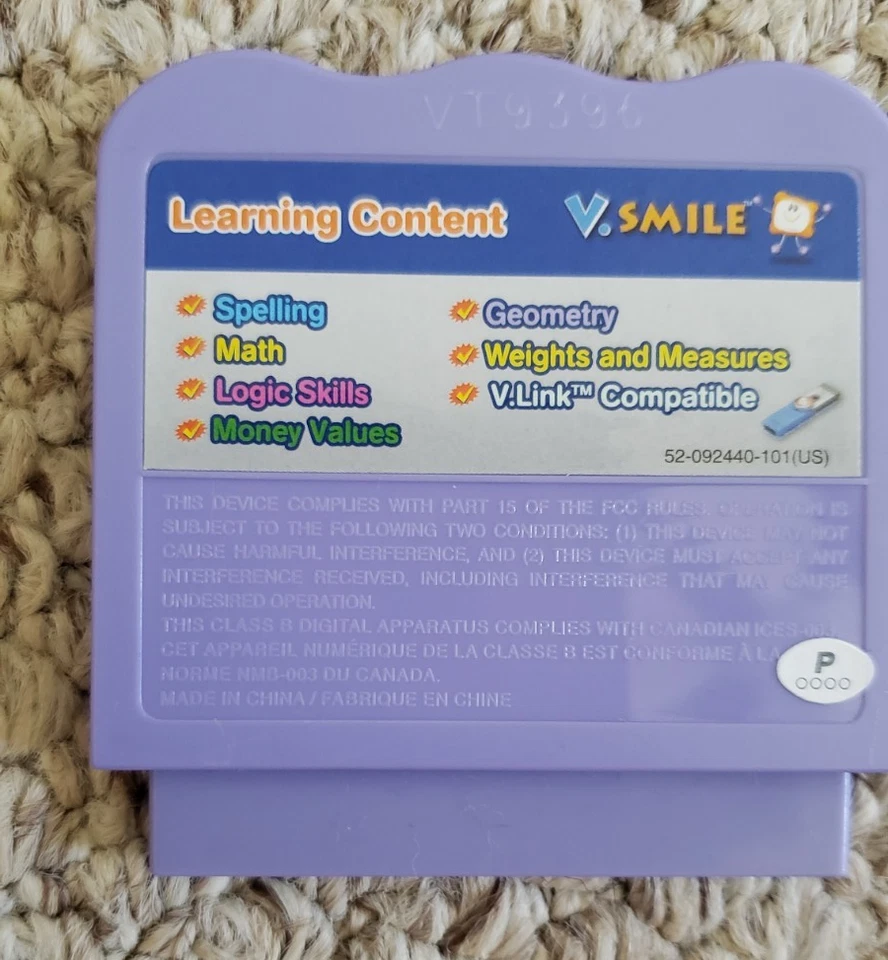 VTech V. Smile Spongebob Squarepants A Day in the Life of a Sponge Smartridge - Image 2 of 2