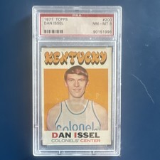 Topps 1971-72 Topps Dan Issel #200 Rookie PSA 8 Kentucky Colonels ABA