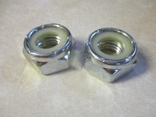 3/4-10 NC Thin Heavy Nylon Insert Lock Nut Zinc Plated Select Pack Quantity New