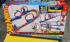 Mattel Hot Wheels Track Creator Triple Loop Speed Kit WithCar Sealed New