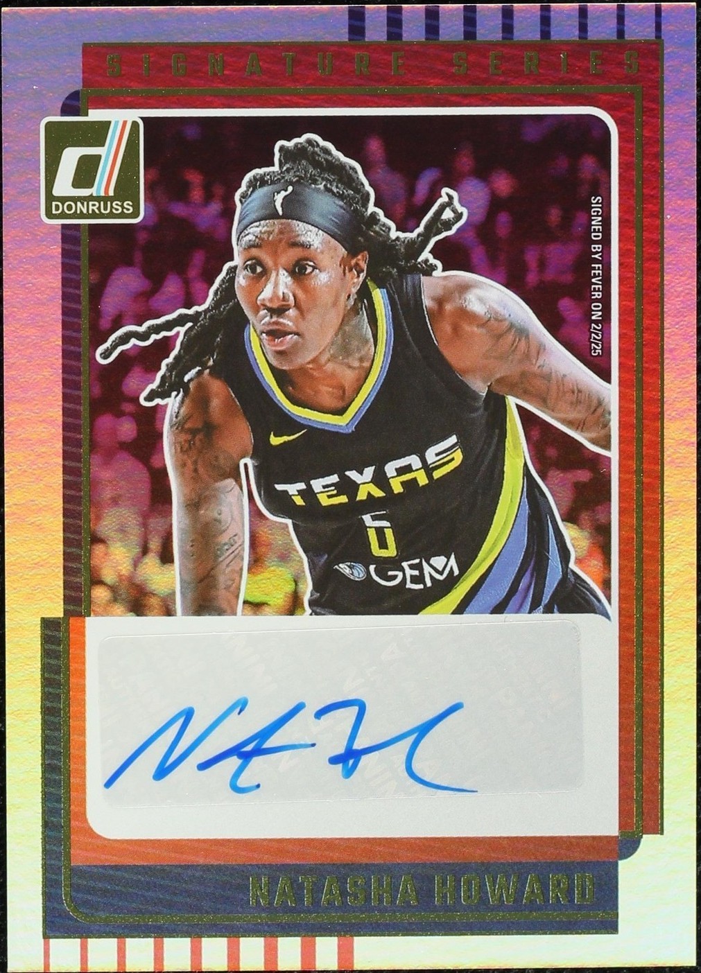 WNBA Super Stars サイン入り雑誌 2025 Panini Donruss WNBA - Natasha Howard #SS-NH for sale | eBay