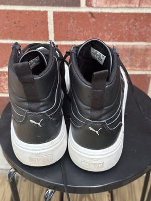 PUMA Womens Kaia Platform Sneakers Shoes Casual - Black