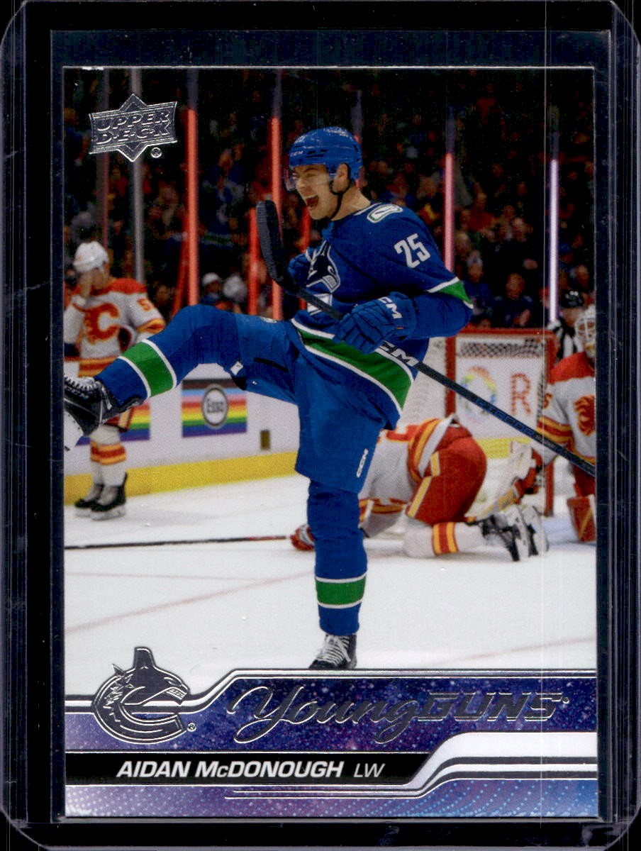 Aidan McDonough 2023-24 Upper Deck #232 Young Guns Rookie Qty Available