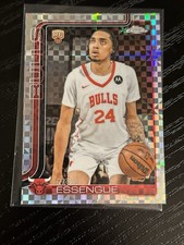2025-26 Topps Chrome Noa Essengue X-Fractor Rookie #262 Chicago Bulls RC