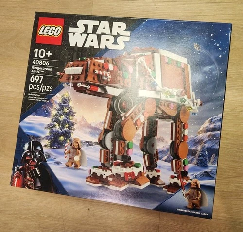LEGO Star Wars Gingerbread AT-AT 40806 - Sealed, Mild Box Wear - US Based