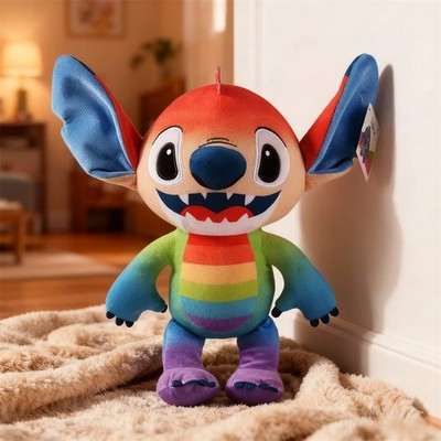 Lilo & Stitch 23cm Rainbow Stitch Plüsch Spielzeug Gefüllte Puppe Geschenk NEU