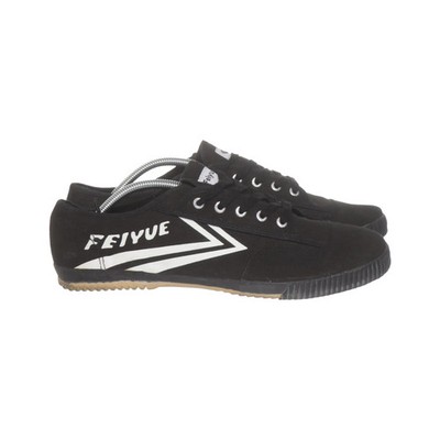 Feiyue, Canvas Sneaker, Größe: 47, Schwarz/Weiß, Herren #YuU