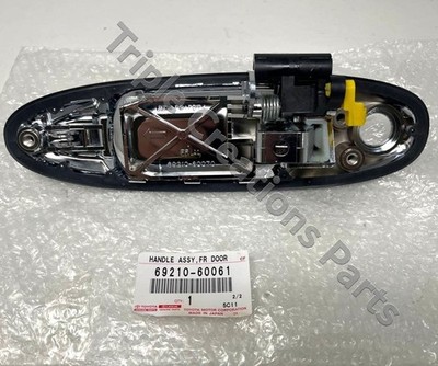 Toyota Genuine 69210-60061 Handle Assy Front Door Outside RH