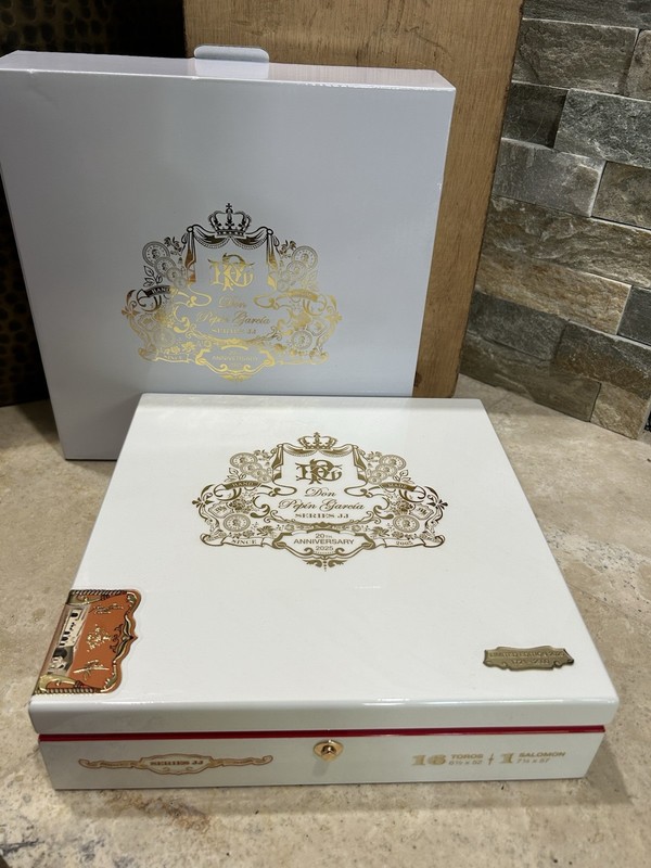 MY FATHER CIGARS DON PEPIN GARCIA JJ Series ANNIVERSARY Empty cigar box Humidor
