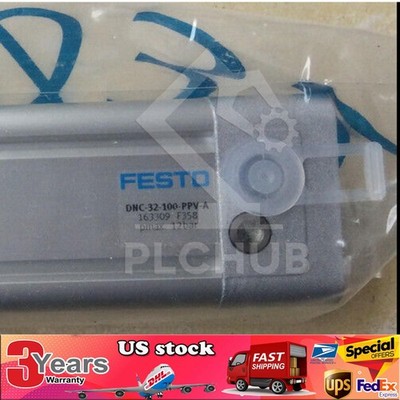 New FESTO DNC-32-100-PPV-A 163309 Cylinder Free Shipping