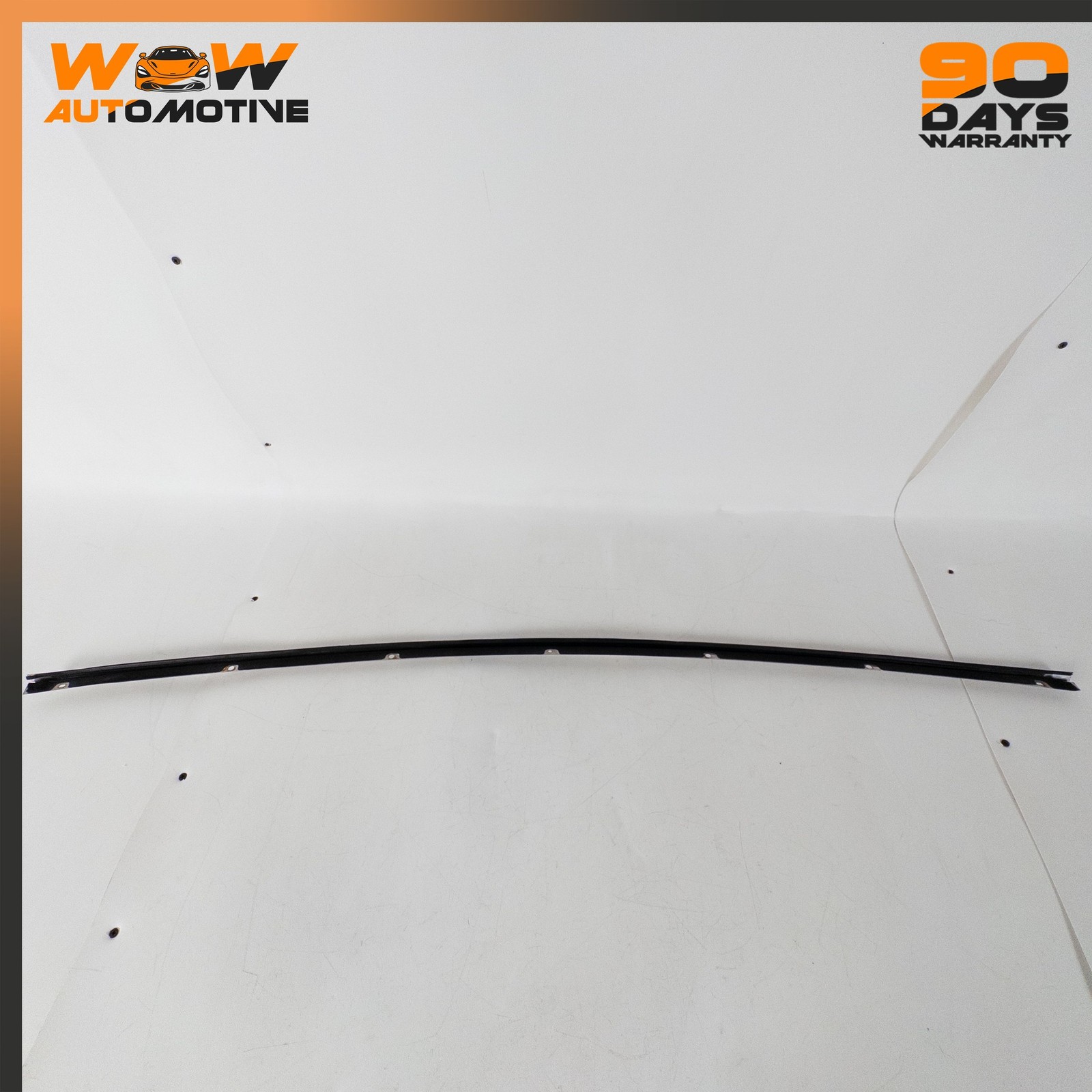 07-17 BENTLEY CONTINENTAL GTC FRONT LEFT RIGHT WINDSHIELD MOLDING TRIM SET OEM
