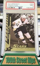 2007 Upper Deck Jordan Staal Stars In The Making PSA 9 No. SM3 Penguins