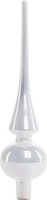 Trendline Christbaumspitze 26 Cm Glas Weiß Baumspitze Weihnachtsbaumspitze