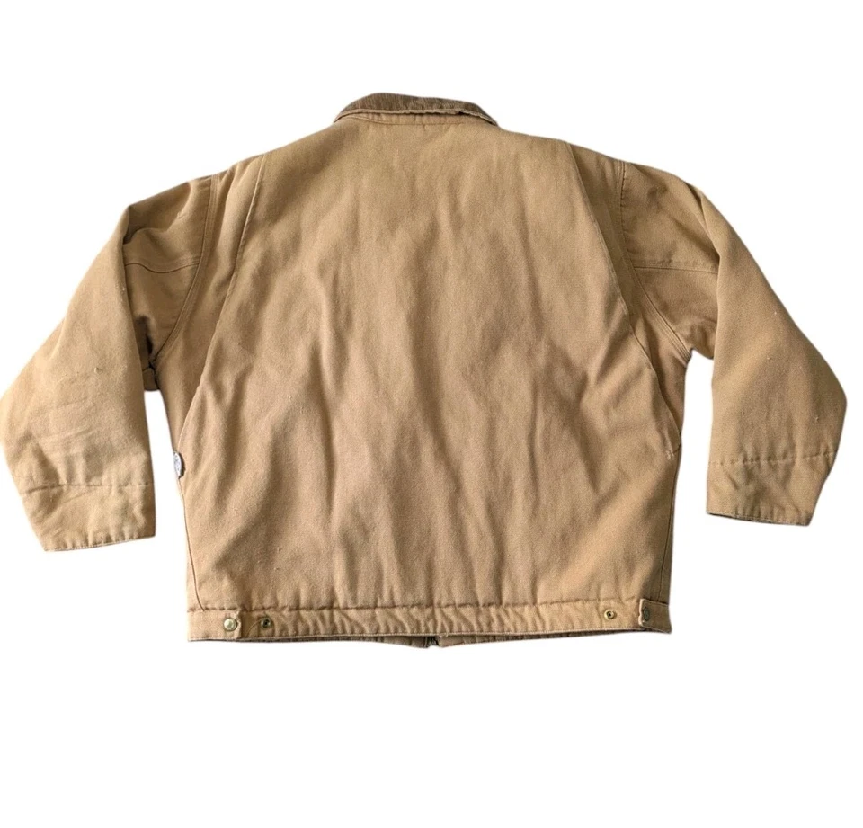 Colorado Timberline Tostado Caqui Marrón Ropa de Trabajo Tareas Chaqueta Talla 2XL Cremallera Completa Foto 2 de 4