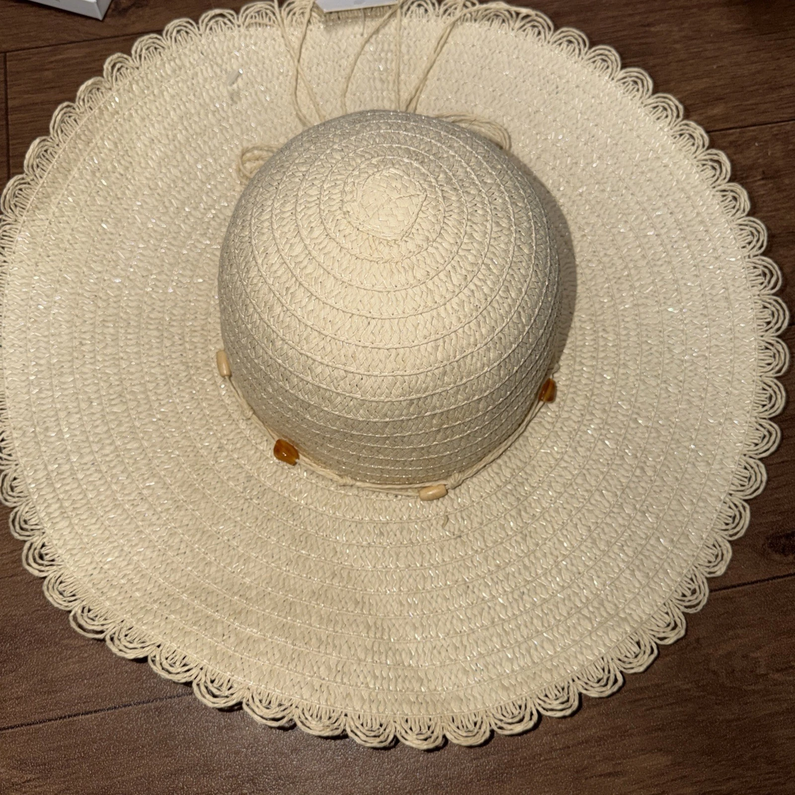 Halston Women’s Packable Paper Straw Hat Sun Wide Brim One Size