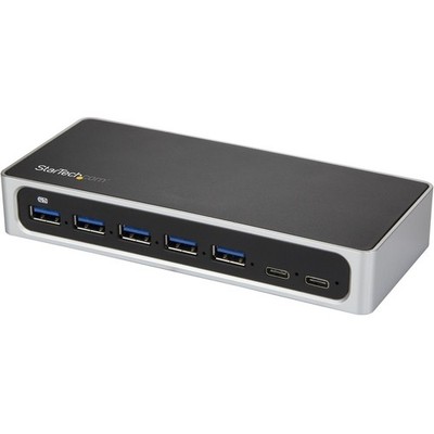 StarTech 7 Port USB C Hub with Fast Charge - 5x USB-A & 2x USB-C (USB 3.0