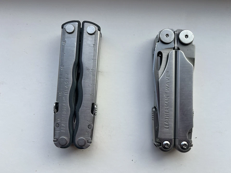 Leatherman Wave Multi Tool Multifunction PLUS BONUS BLAST Knife w/Leather Sheath - Image 4 of 4