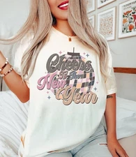 Cheers To The New Year Shirt, Retro New Years Shirt, Ball Drop Shirt