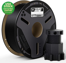 ELEGOO PETG Carbon Fiber Filament 1.75Mm 1Kg High Strength 3D Printer Black