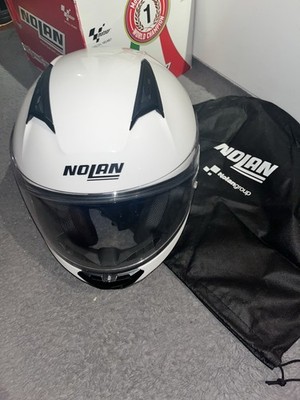 Nolan N87 Special Plus N-Com L Weiß, Groß