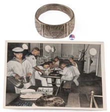 U999 Fish Heart U-boat WW2 German ring naval submarine U-Boot Kriegsmarine Navy