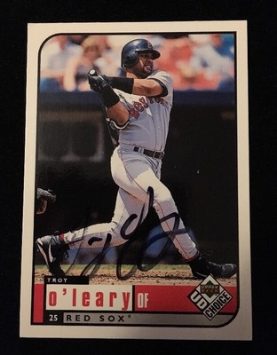 #ad TROY O#x27;LEARY 1999 UPPER DECK Autograph Signed AUTO Baseball Card 63 RED SOX $9.98