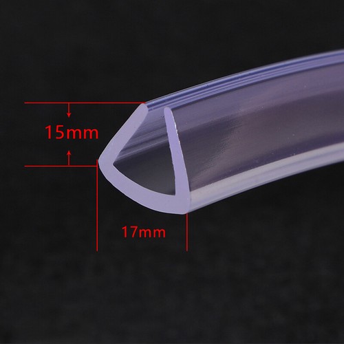 U-Profil Gummi Kantenschutzleiste - Anti-Rutsch für Glas Holz Blech Tisch - Picture 20 of 41