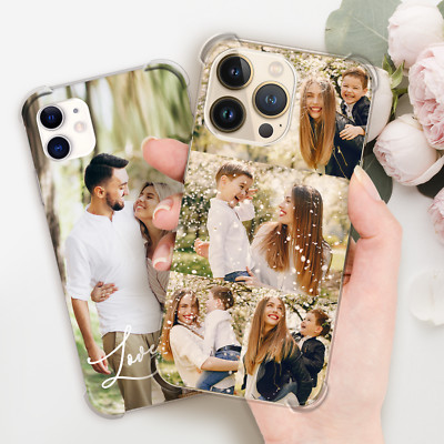 Personalisierte Handyhülle Fotocollage Stoßfest Cover für iPhone & Samsung