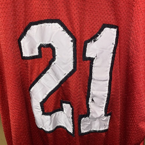 Deion Sanders #21 1990 Mitchell & Ness Atlanta Falcons Men's Jersey Size 58 - Picture 12 of 13