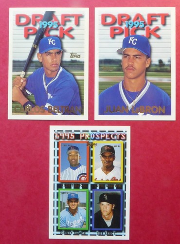 1995 Topps Kansas City Royals Team Set w/ Traded - Beltran & Damon RC (36 cards) - Picture 1 of 2
