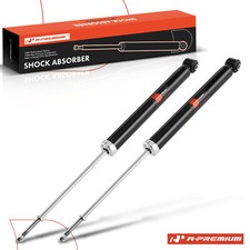 2x Rear Driver & Passenger Sides Shock Absorber for Toyota Yaris 14-18 L4 1.5L