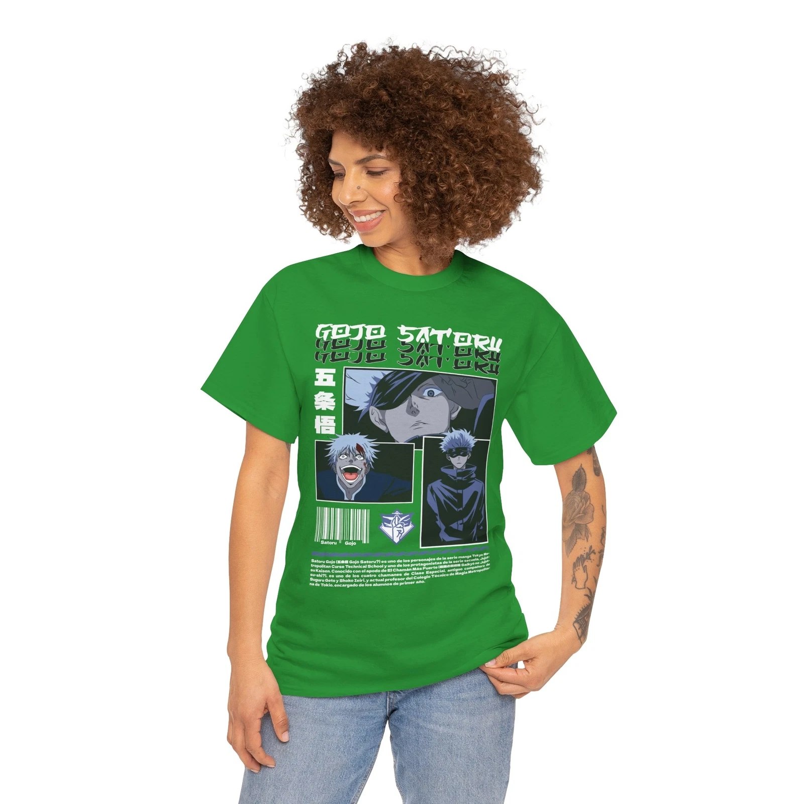 Gojo Satoru Jujutsu Satoru T-Shirt Sukuna Anime Japanese Tee Shirt Manga JJK