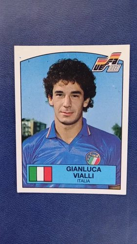 FIGURINA VIALLI ITALIA N. 97 ALBUM EURO '88 PANINI 1988 STICKER NUOVA ORIGINALE