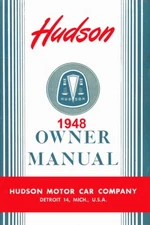 1948 Hudson Owners Manual User Guide Reference Operator Book Fuses Fluids