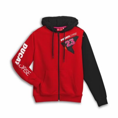 Ducati Corse Bastianini Sweatshirt mit Kapuze