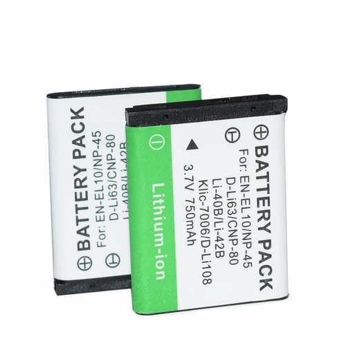 2pack Battery for Sealife DC-1400 DC1400 DC-1200 DC1200 DC-600 DC600 SL-7014 - 第 4/8 張圖片