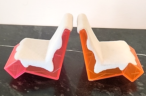 LOL Sorpresa Lote 7 Piezas Casa de Muñecas Repuesto Muebles Cama Silla Inodoro - Imagen 3 de 6