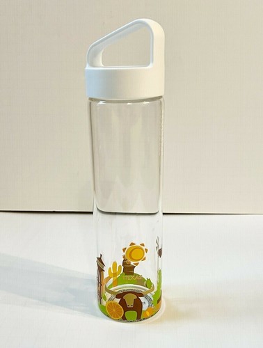 Starbucks Clear Glass Bottle TEXAS You Are Here Collection 2016 18.5oz 10.5" - Picture 4 of 4