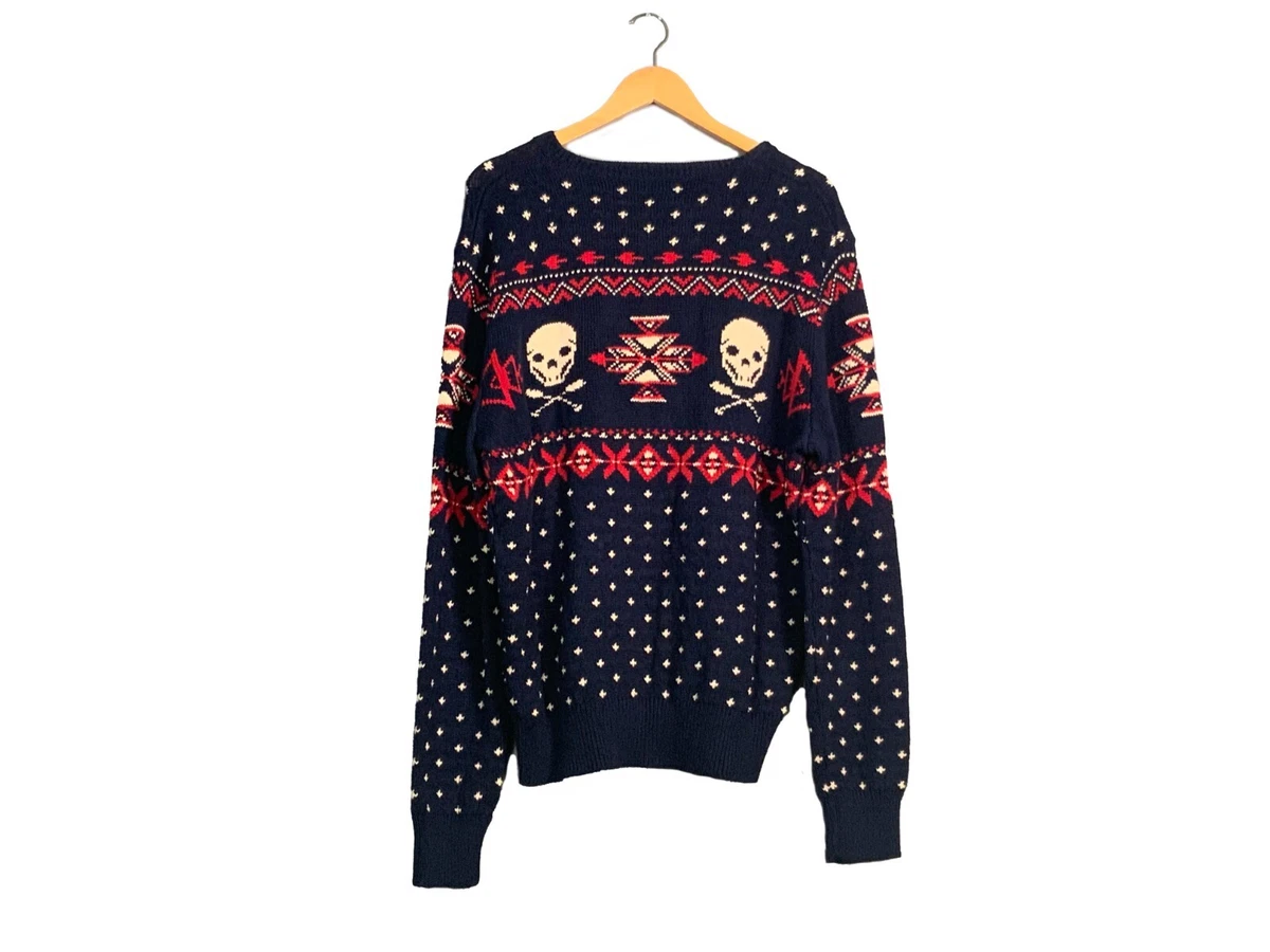 Ralph lauren skull best sale sweater