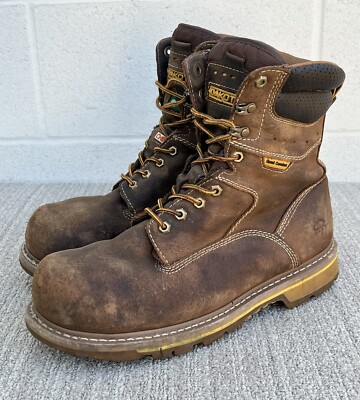 Dakota Men's 8” Work Boots Steel Toe Composite Plate 8517