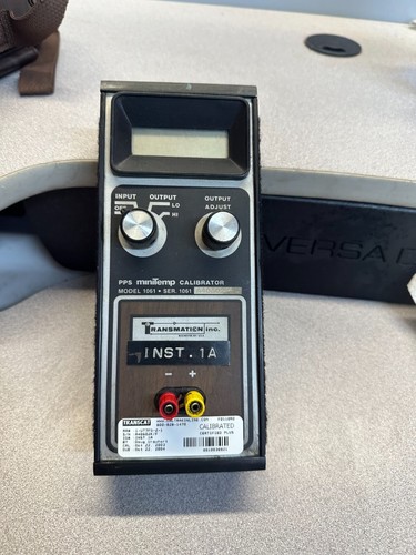TRANSMATION PPS MINITEMP CALIBRATOR MODEL 1061. TESTED/WORKS.FREE SHIPPING.