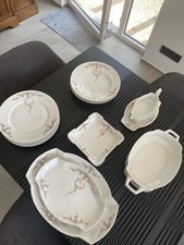 Speiseteller Suppenteller……Rosen Heinrich H&Co.Selb Porzellan Restservice MIRZI