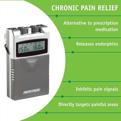 Appareil TENS/EMS/Massage 3 En 1 Caremax RC4D - Double Canal, 22 Programmes, Neuf Avec Garantie