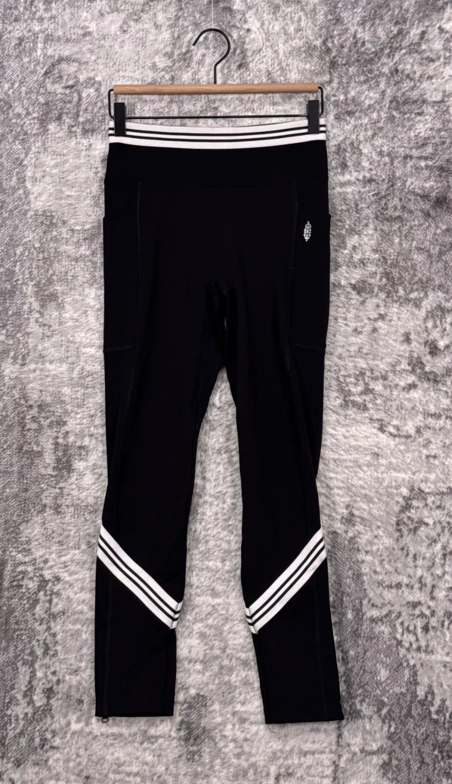 free-people-movement high rise ankle leggings