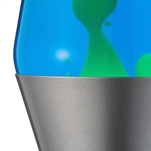 Lava Original Lamp - 14.5" Deep Ocean - Green Wax and Blue Liquid - Home Décor M - Picture 6 of 12