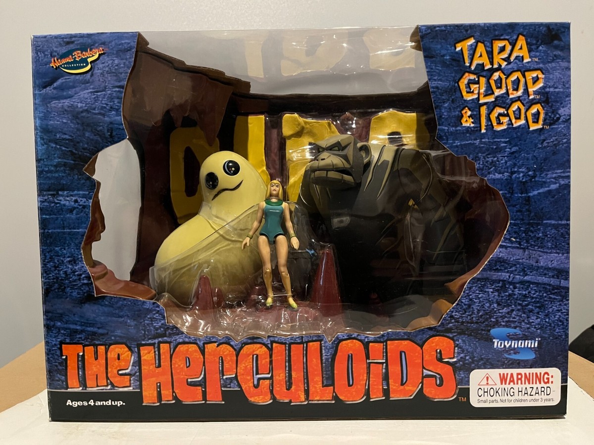 The Herculoids Diorama 3 Box Figure Set - Hanna Barbera - Toynami