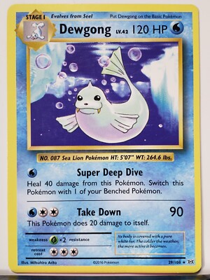 ジュゴン DEWGONG キラ HOLO 2004 #029 1st psa9 Dewgong 29/108 PL - B2G1F - RARE XY Evolutions Pokemon Card $2