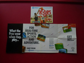 Hoops (Nintendo Entertainment System NES 1989) Completo CIB Aut&eacute;ntico &iexcl;BONITO! LN!
