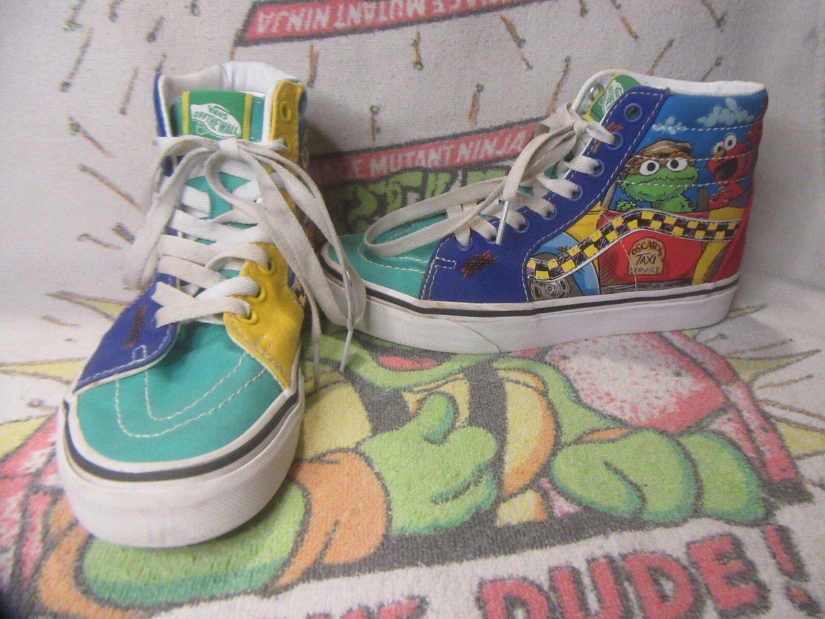 VANS Sesame Street x Sk8- High Oscar's Taxi Service Shoes Men